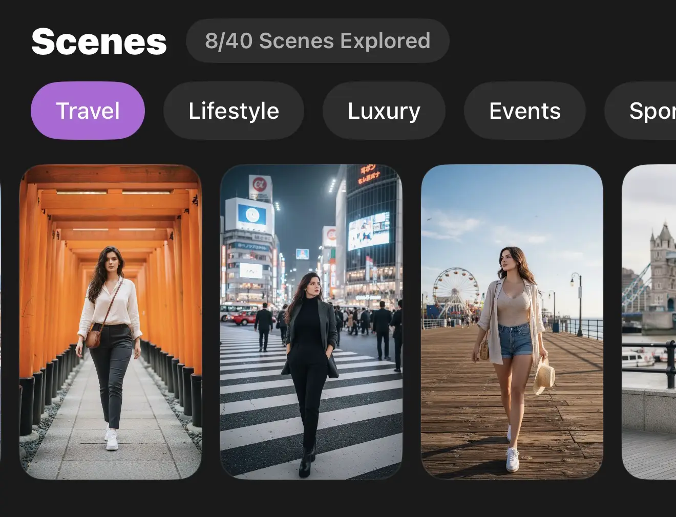 Scenes - 40+ stunning locations